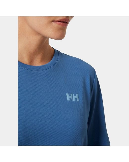 Helly Hansen Blue Hh Lifa® Active Solen Relaxed T-shirt
