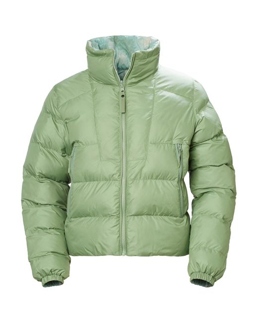Helly Hansen Reversible Puffer Jacket L in Jade (Green) Lyst