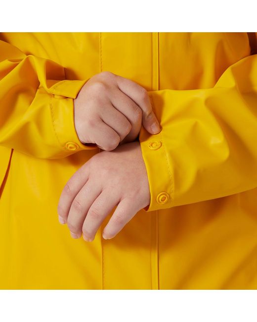 Helly Hansen Yellow Junior's Moss Classic Helox Rain Jacket