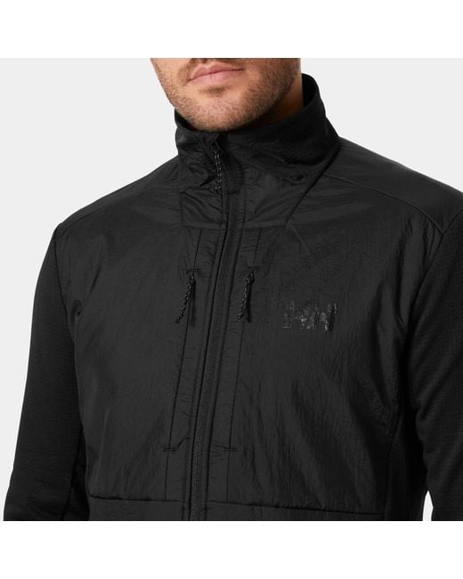 Versalite Hybrid Pile Giacca Nero di Helly Hansen in Black da Uomo