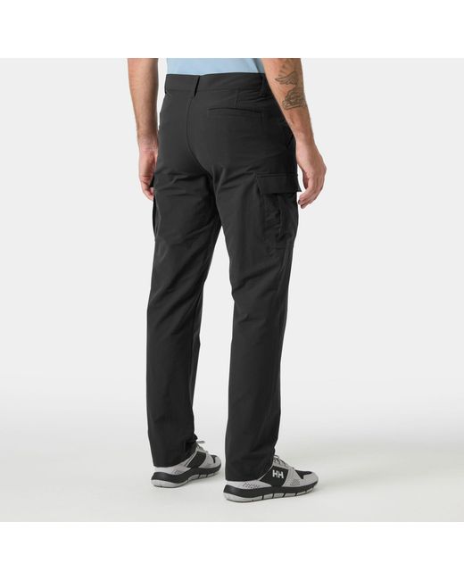 Helly Hansen Black Hh Quick Dry Cargo Pants for men