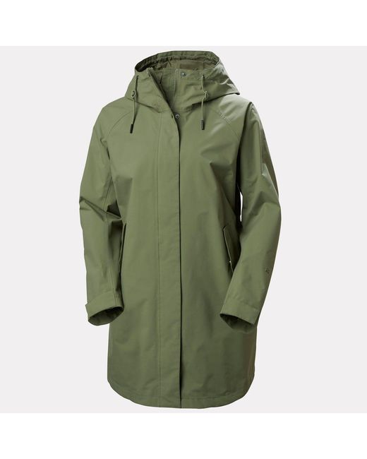 Helly Hansen Green Valentia 2.0 Raincoat