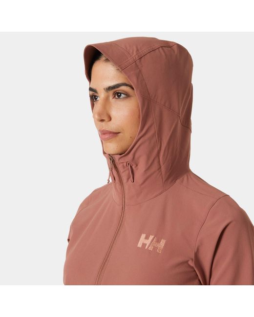 Helly Hansen Brown Blaze Hooded Softshell Jacket