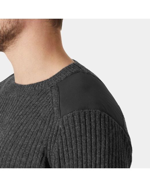 Helly Hansen Black Arctic Rigging Sweater for men