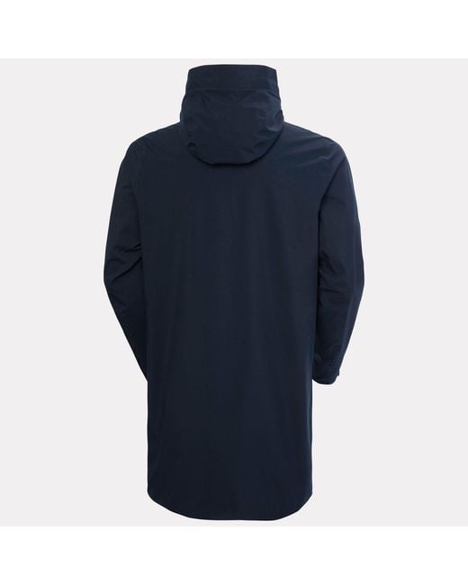 Helly Hansen Blue Munich Raincoat for men