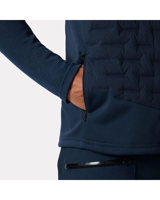 Helly Hansen Blue Hp Hybrid Stretch Insulator Vest for men