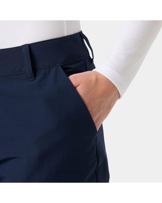 Helly Hansen Blue Quick-Dry Pants Damen