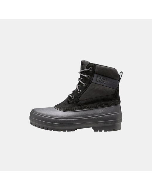 Helly Hansen Black Fraser Mid Winter Boots for men
