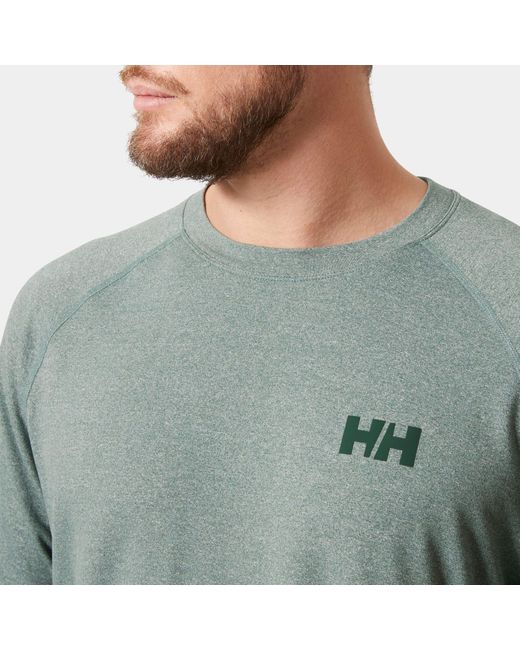 Helly Hansen Green Tyri Knit Crew Neck for men