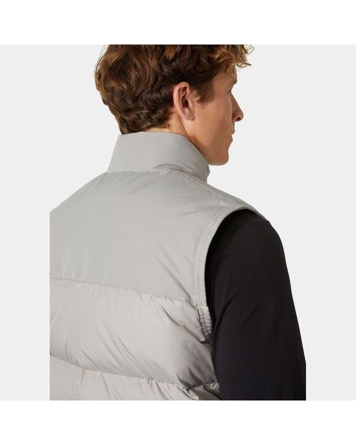 Helly Hansen Gray Isfjord Down Vest for men