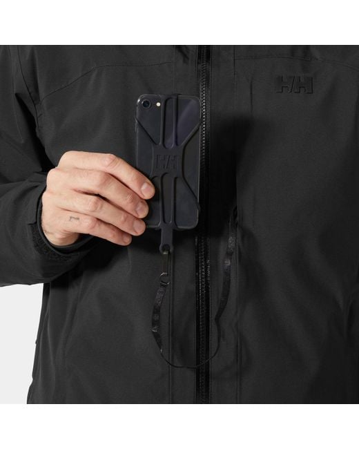 Helly Hansen Black Courchevel Jacket for men