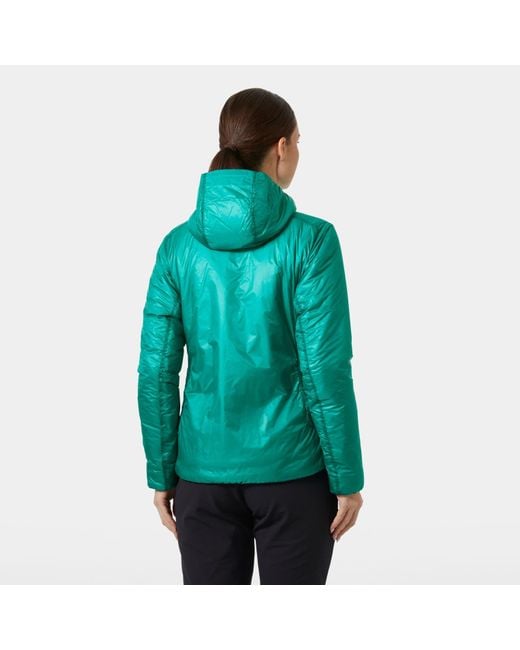 Helly Hansen Green Odin Everdown Hooded Jacket