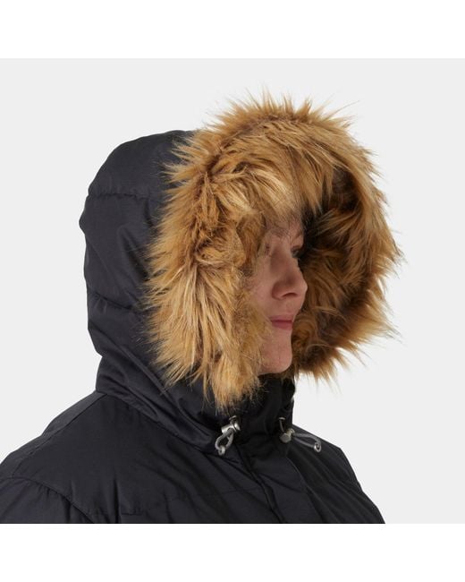 Helly Hansen Black Aden Down Parka Coat