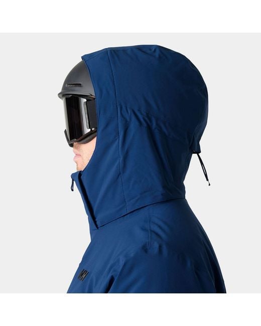 Helly Hansen Blue Alpha Lifaloft Lightweight Ski Jacket for men