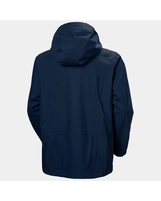 Helly Hansen Blue Alpha Long Ski Shell for men