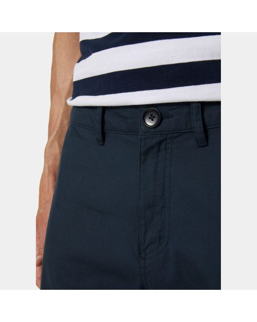 Helly Hansen Blue Dock Shorts for men