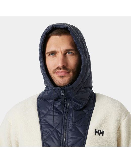 Helly Hansen Blue Stowe Hooded Hybrid Jacket for men