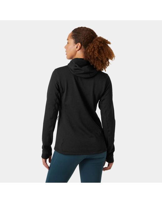 Helly Hansen Black Versalite Hooded Fleece Jacket