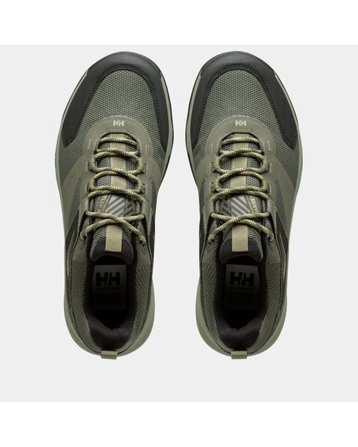 Helly Hansen Green Ascender Low Helly Tech Hiking Shoes for men