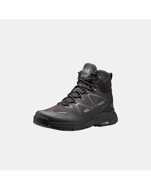 Helly Hansen Black Cascade Mid Low-Cut Helly Tech Boots for men