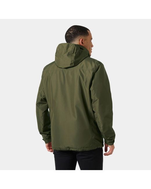 Helly Hansen Green Dubliner Insulated Lightweight Jacket for men