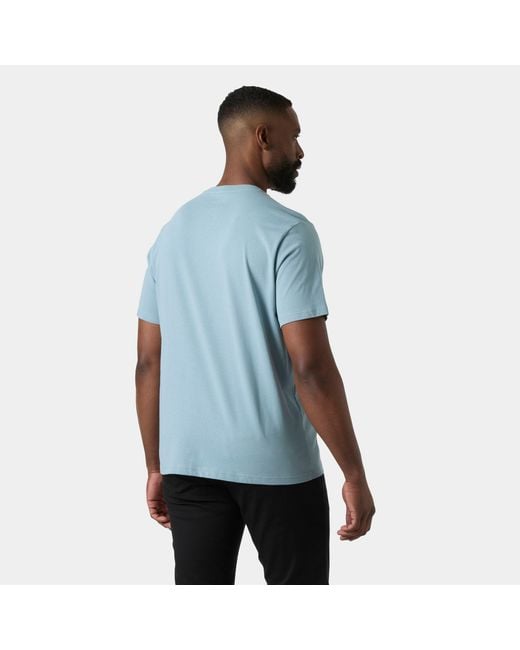 Helly Hansen Blue Hh Logo T-Shirt 2.0 for men