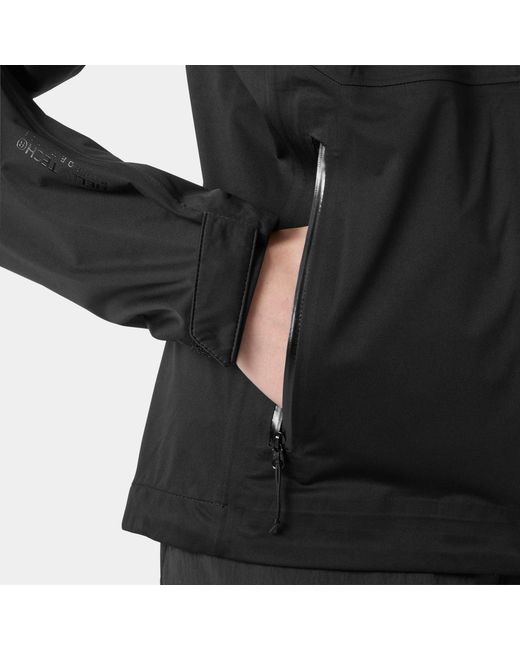 Helly Hansen Black Momentum 3-Layer Stretch Jacket