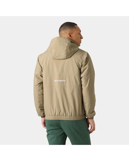 Helly Hansen Green Smoegen Insulated Rain Jacket for men
