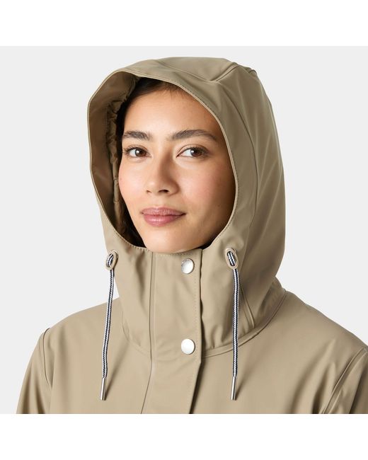 Helly Hansen Brown Moss Insulated Pu Coat