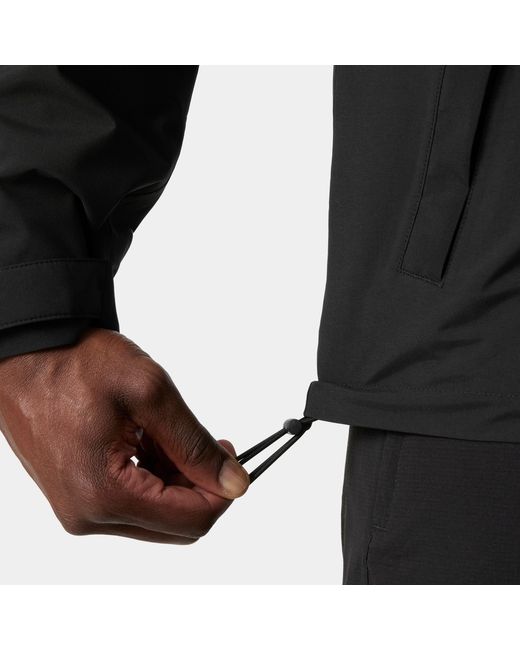 Helly Hansen Black Ace Rain Jacket for men