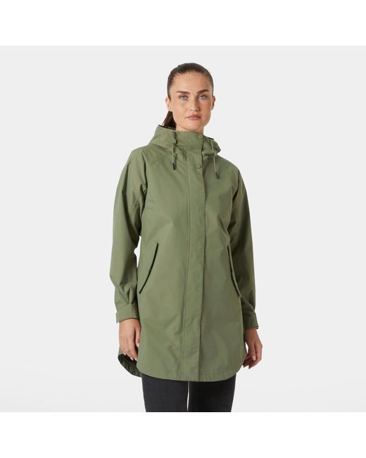 Helly Hansen Green Valentia 2.0 Raincoat