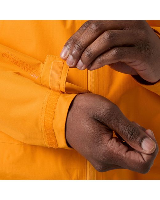 Helly Hansen Orange Verglas Infinity Shell Jacket 2.0 for men