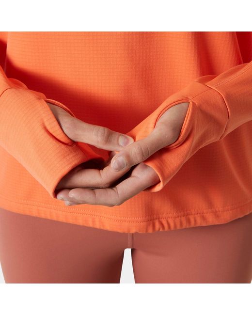 Versalite Cinched Fleece Mujer Helly Hansen de color Orange