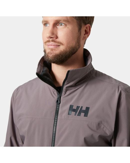 Helly Hansen Gray Hp Racing Lifaloft Waterproof Bomber for men
