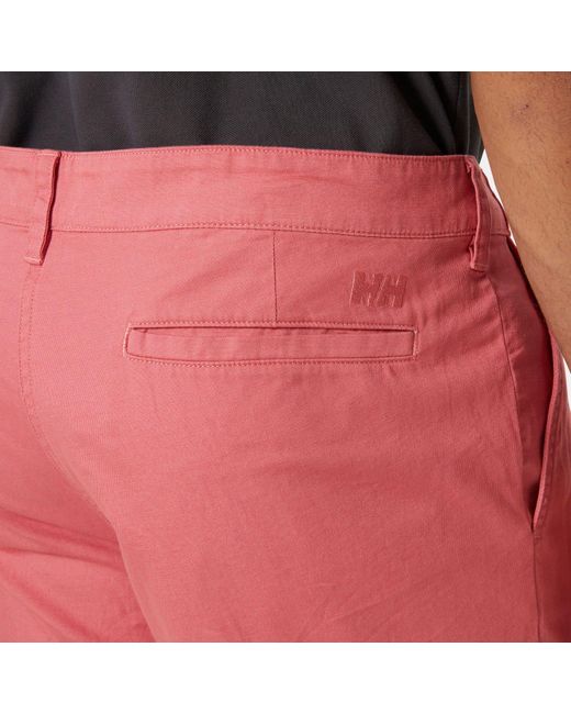 Helly Hansen Red Dock Shorts 10" for men