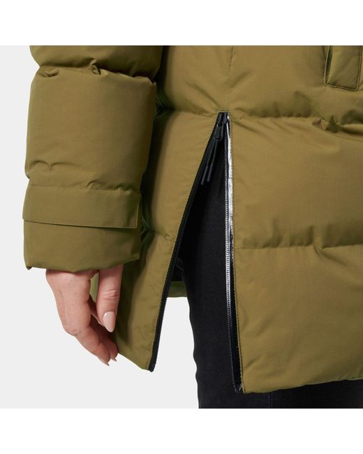 Helly Hansen Green Helly-hansen Aspire Puffy Parka