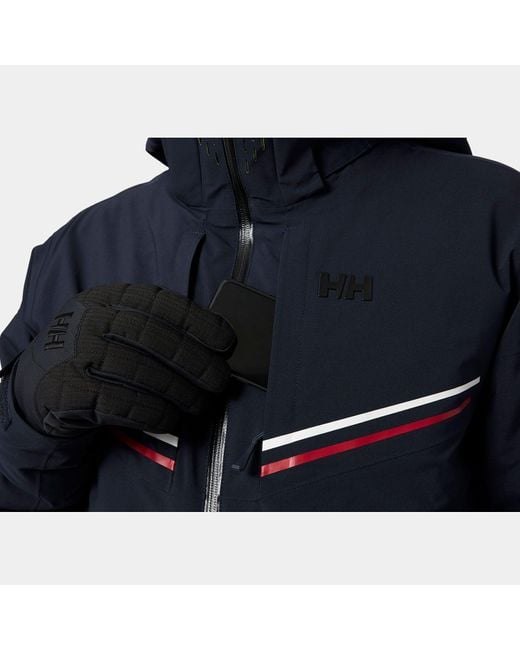 Helly Hansen Blue Alpha Infinity Waterproof Ski Jacket for men