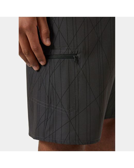 Helly Hansen Black Hp Board Shorts 9" 3.0 for men