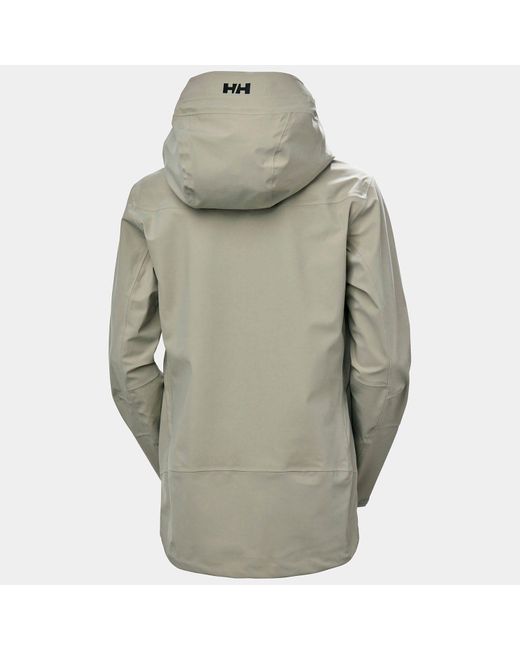Helly Hansen Gray Verglas Backcountry Ski Shell Jacket