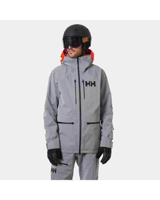 Helly Hansen Gray Elevation Infinity 3.0 Jacket Grey for men