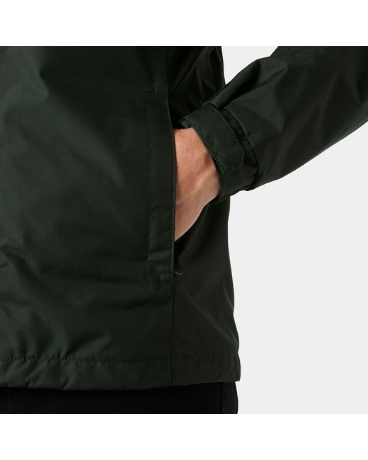 Helly Hansen Green Dubliner Shell Rain Jacket for men