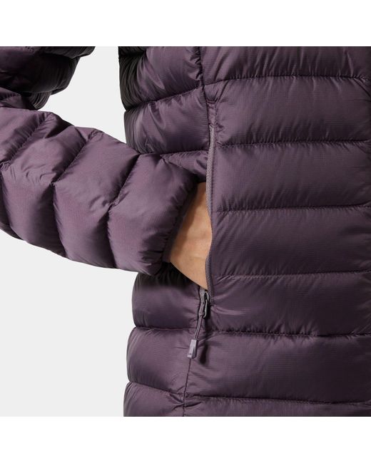 Helly Hansen Purple Verglas Down Jacket 2.0