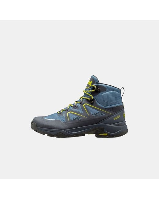 Helly Hansen Blue Cascade Mid Low-Cut Helly Tech Boots for men