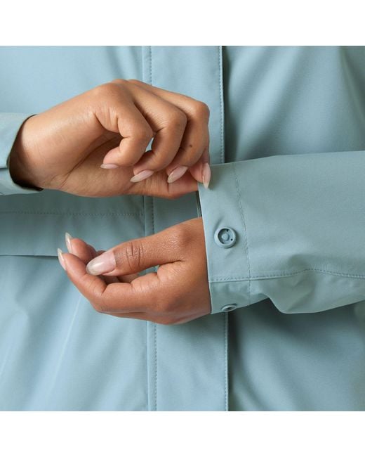 Helly Hansen Blue Sienna Rain Jacket