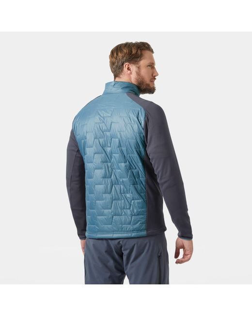 Helly Hansen Blue Lifaloft Hybrid Lightweight Insulator Jacket Xxl for men