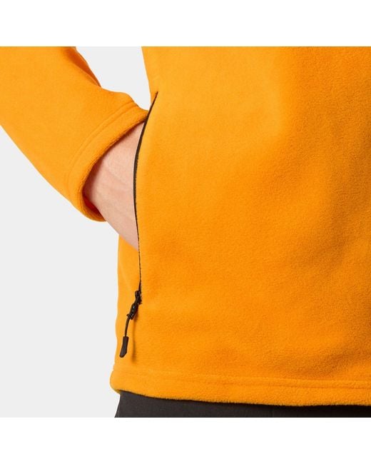 Helly Hansen Orange Daybreaker Fleece Jacket for men
