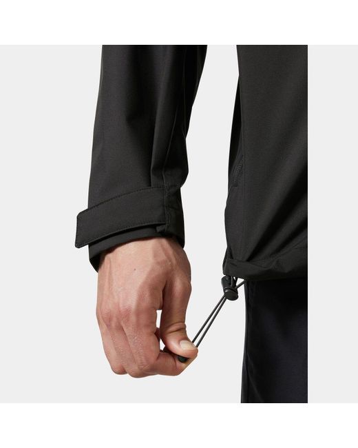Helly Hansen Black Crew Jacket 2.0 for men