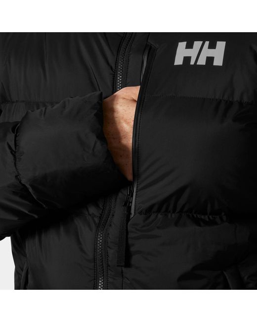 Helly Hansen Black Active Winter Parka for men