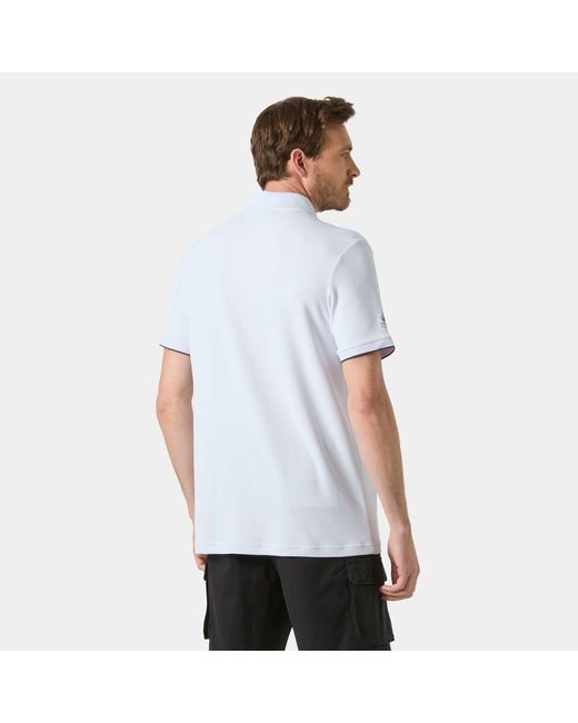 Helly Hansen White Ocean Polo 2.0 for men
