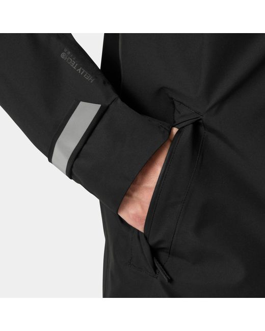 Helly Hansen Black City Raincoat for men